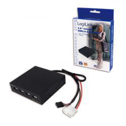 LogiLink 4-portowy czarny w Komputronik