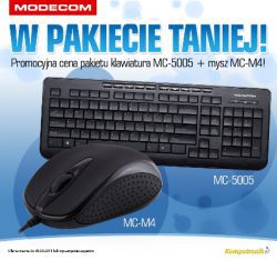 Modecom MC-5005+ MC -M4 czarna w Komputronik