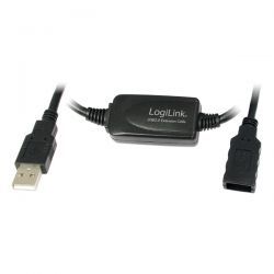 LogiLink USB 15.0m czarny w Komputronik