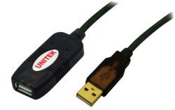 Unitek USB 10.0m czarny w Komputronik