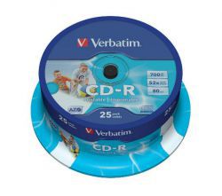 CD-R Verbatim Printable 25szt w Komputronik