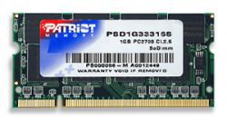 Patriot 1GB [1x1GB 333MHz DDR1 CL2.5 SODIMM] w Komputronik