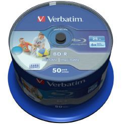 BD-R Verbatim 25GB Printable Datalife 50szt w Komputronik