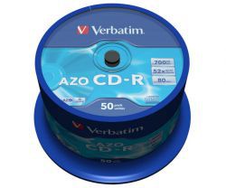 CD-R Verbatim Crystal AZO 50szt w Komputronik