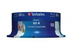 BD-R Verbatim 25GB Printable Datalife 25szt w Komputronik