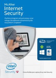 McAfee Internet Security PL OEM - licencja na rok - zdrapka w Komputronik
