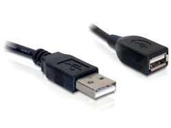 Delock USB 0.15m czarny w Komputronik