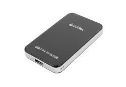 Accura Premium 4-porty czarno-srebrny w Komputronik