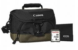 Canon torba do lustrzanki 100EG Gadget Bag + SDHC 8GB i ściereczka w Komputronik