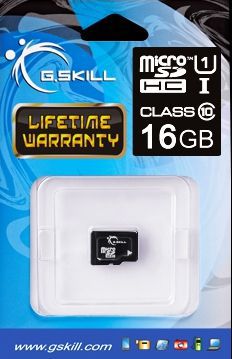 G.SKILL Micro SDHC 16GB Class 10 w Komputronik