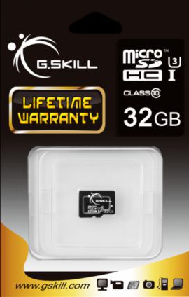 G.SKILL Micro SDHC 32GB UHS-I U3 w Komputronik