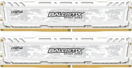 Crucial Ballistix Sport LT White 16GB [2x8GB 2666MHz DDR4 CL16 DRx8 1.2V DIMM] w Komputronik
