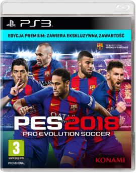 Pro Evolution Soccer 2018 Premium Edition (PS3) w Komputronik