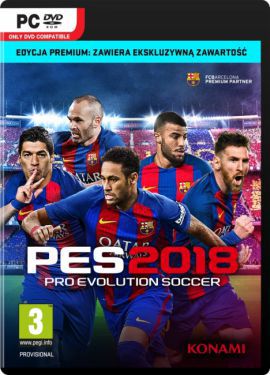 Pro Evolution Soccer 2018 Premium Edition (PC) w Komputronik