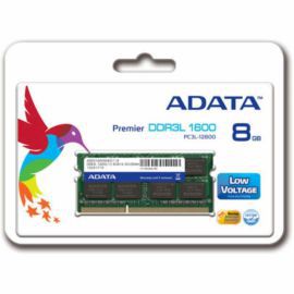 ADATA 8GB 1600MHz DDR3L CL11 SODIMM, 1.35V/1.5V w Komputronik