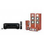 AVR-X520BT-UNIVERSE SET walnut