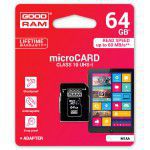Karta microSD GOODRAM 64GB Class10 UHS I SDM1AA-0640R11 60 mb/s