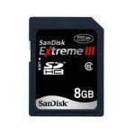 SD Extreme III 8GB SDSDRX3-8192-E21