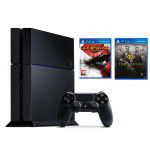 Konsola PS4 500GB + God of War 3 + The Order