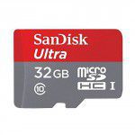 SanDisk ULTRA ANDROID Micro SDHC Card 32GB 80MB/s Class 10 UHS-I adapter SDSQUNC-032G-GN6MA