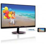 Monitor LCD Philips 27 LED AH-IPS 274E5QHSB/00 HDMI MHL