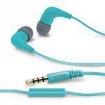 Sluchawki douszne z mikrofonem ACME HE15B Groovy niebieskie