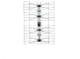 Antena TV szerokopasmowa HQ DVB THN17W