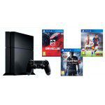 Sony PlayStation 4 500GB Driveclub FIFA 16 UNCHARTED 4 Kres Złodzieja