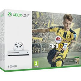 Konsola MICROSOFT Xbox One S 500 GB + FIFA 17 + Dodatek FIFA 17 Ultimate Team Legends + 1 miesiąc EA Access + 2 x Live Gold 3 m-ce w redcoon.pl