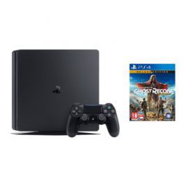 Konsola SONY PlayStation 4 Slim 1TB D Chassis Czarna + Tom Clancy's Ghost Recon: Wildlands - Deluxe Edition w redcoon.pl