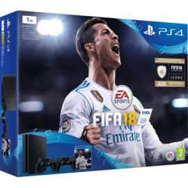 Konsola SONY PlayStation 4 Slim 1TB D Chassis Czarna + FIFA 18 + Kontroler DualShock 4 + Playstation Plus 14 dni w redcoon.pl