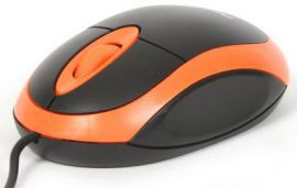 Mysz OMEGA OM-06V (41645) Czarno-pomarańczowy w MediaExpert