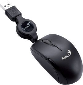 Mysz GENIUS MicroTraveler USB Czarny