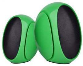 Głośniki OMEGA Speakers 2.0 OG-117G Zielony w MediaExpert