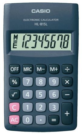 Kalkulator CASIO HL-815L-BK w MediaExpert