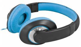 Słuchawki MANTA Berry Stereo Czarno-niebieski w MediaExpert