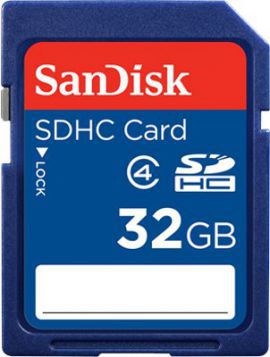 Karta SANDISK SDHC/32GB Class 4