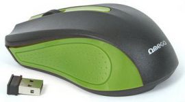 Mysz OMEGA OM-419 Wireless (41793) Czarno-zielony
