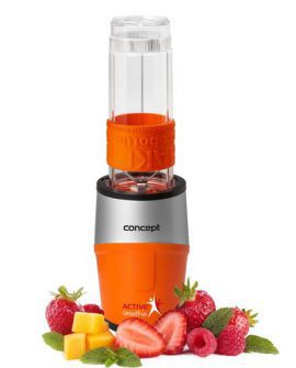 Blender kielichowy CONCEPT SM-3381 Smoothie Maker Pomarańczowy (Sportowy) w MediaExpert