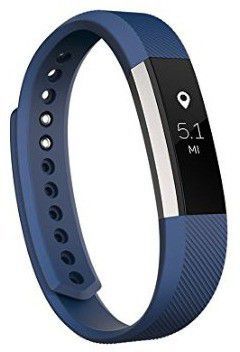 Opaska FITBIT INTERNATIONAL LIMITED Alta fitness (FB406BUL-EU) Rozmiar L Niebieski w MediaExpert