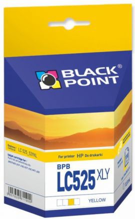 Tusz BLACK POINT LC525XLM Żółty