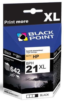 Tusz BLACK POINT BPH21XL Czarny