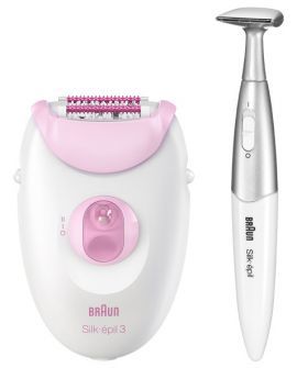 Depilator BRAUN Silk-épil 3 SE3321 + Bikini