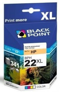 Tusz BLACK POINT BPH22XL Kolorowy
