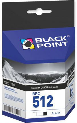 Tusz BLACK POINT BPC 512 PG-512 (black)