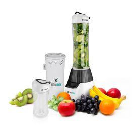 Blender kielichowy ETA ActivMix 010290020 Czarny (Sportowy) + 2 bidony w komplecie