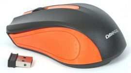 Mysz OMEGA OM-419 Wireless (41794) Czarno-pomarańczowy