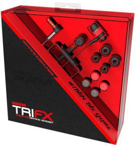 Słuchawki douszne OZONE TriFX (MIK) Czarno-czerwony w MediaExpert