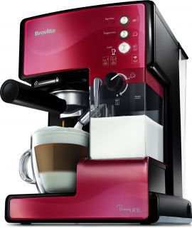 Ekspres BREVILLE Prima Latte VCF046X Czerwony w MediaExpert