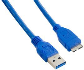 Kabel USB - Micro USB-B 4WORLD 3 m